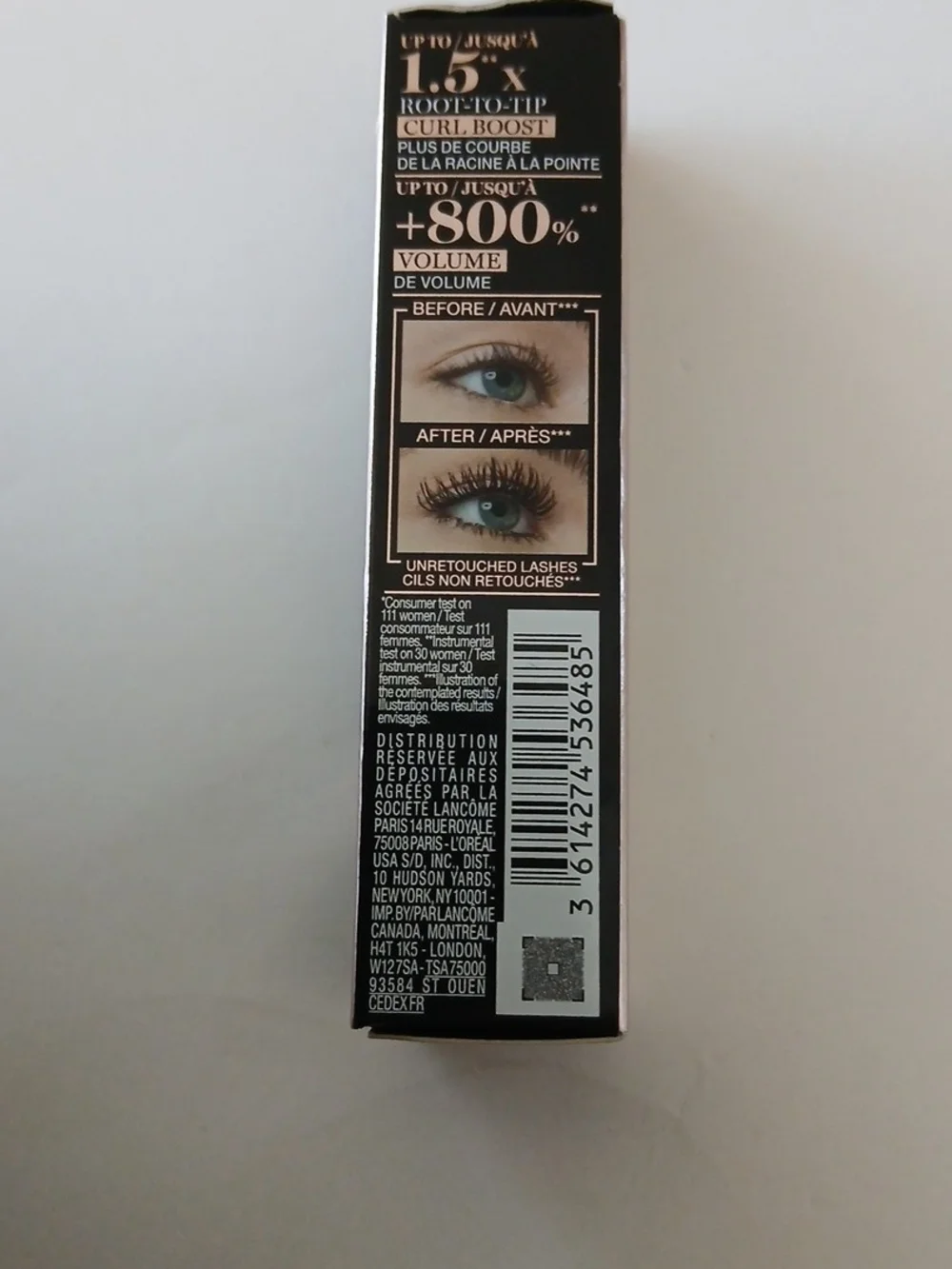 Lancôme Lash Idôle Curl Goddess Mascara – 01 DIVINE BLACK- 2ml